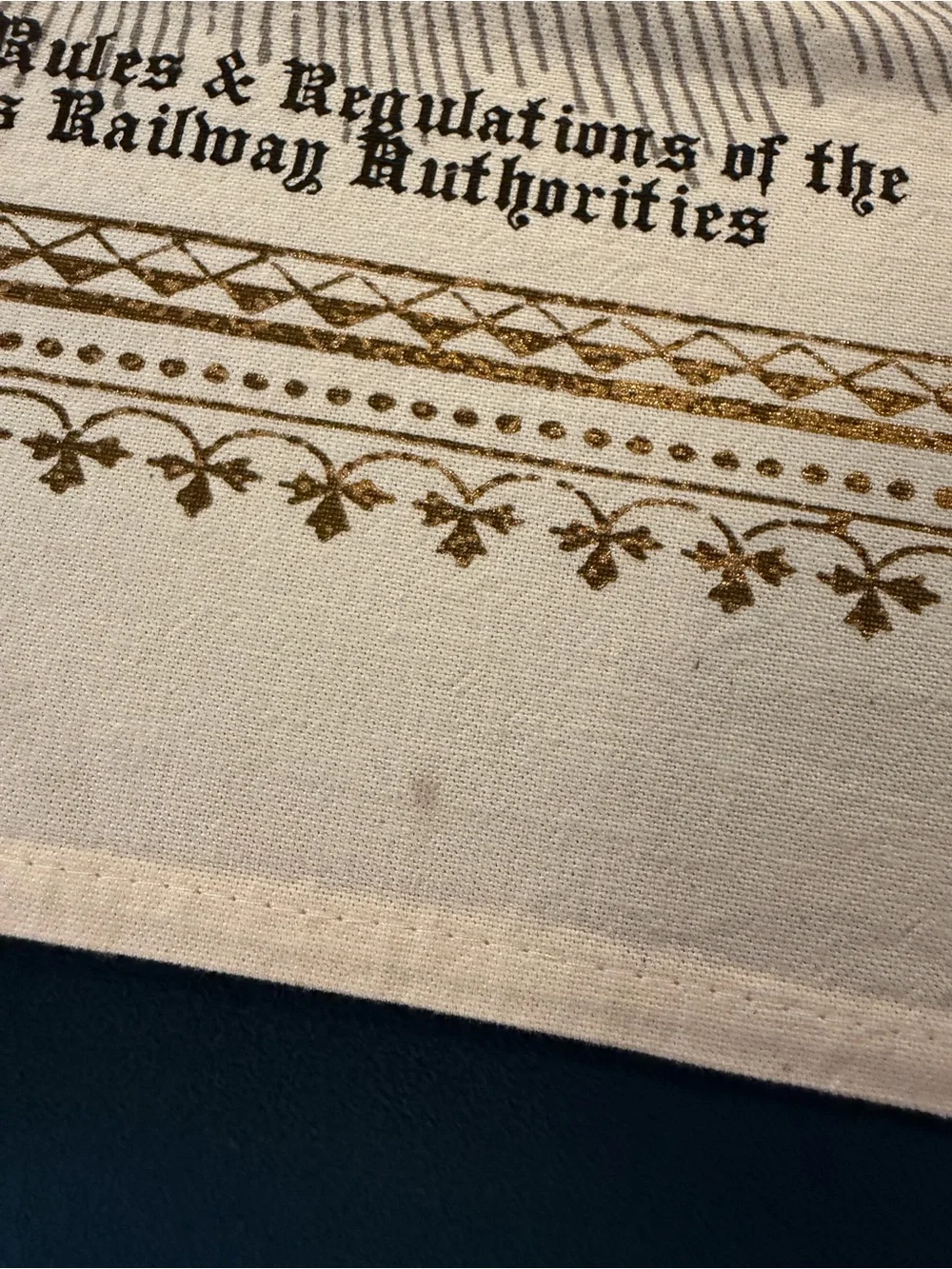 Hogwarts Platform 9 3/4 Tea Towel